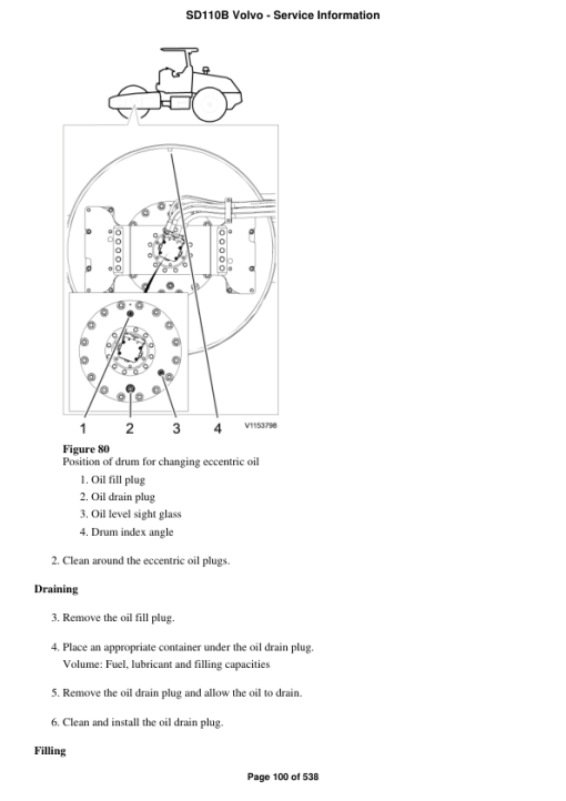 Volvo SD110B Soil Compactor Repair Service Manual - Image 2