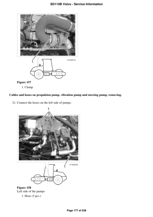 Volvo SD110B Soil Compactor Repair Service Manual - Image 3