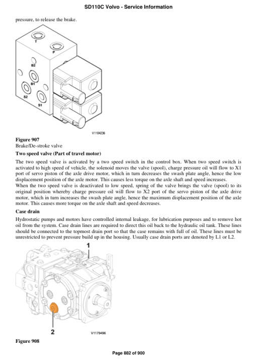 Volvo SD110C Soil Compactor Repair Service Manual - Image 5