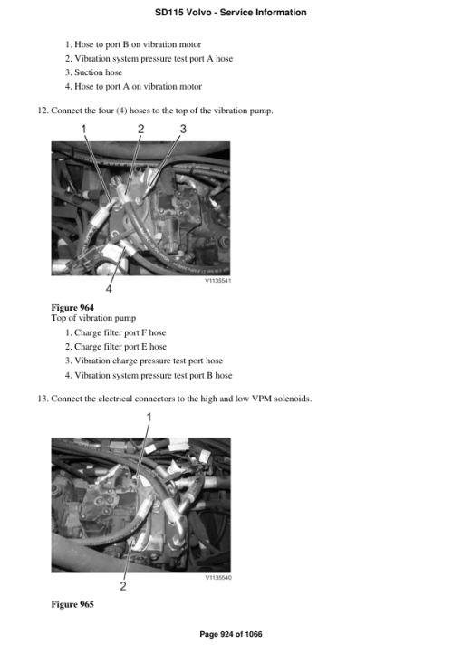 Volvo SD115 Soil Compactor Repair Service Manual - Image 5