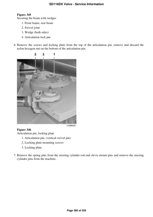 Volvo SD116DX Soil Compactor Repair Service Manual - Image 3