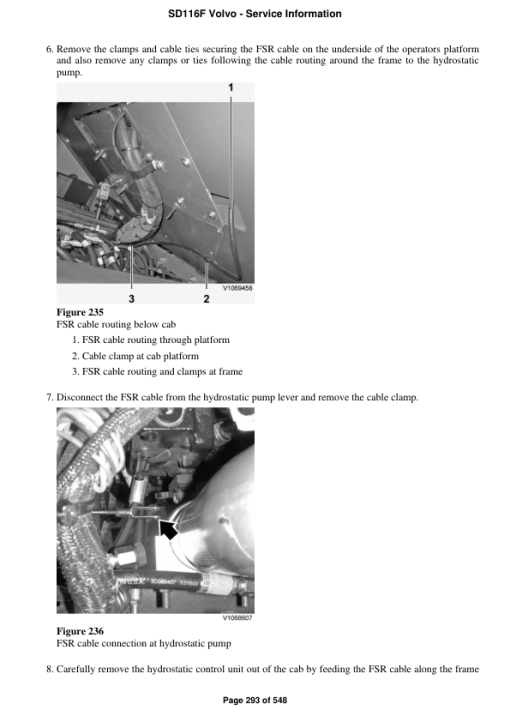 Volvo SD116F Soil Compactor Repair Service Manual - Image 3