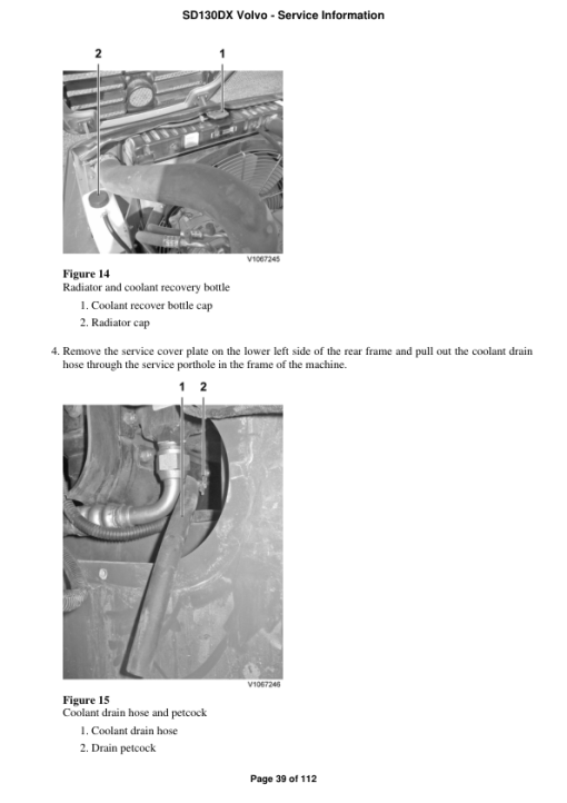 Volvo SD130DX Soil Compactor Repair Service Manual - Image 3