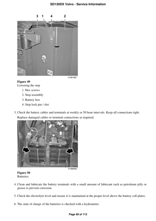 Volvo SD130DX Soil Compactor Repair Service Manual - Image 4