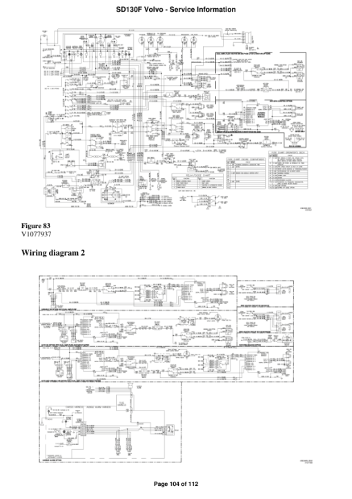 Volvo SD130F Soil Compactor Repair Service Manual - Image 2