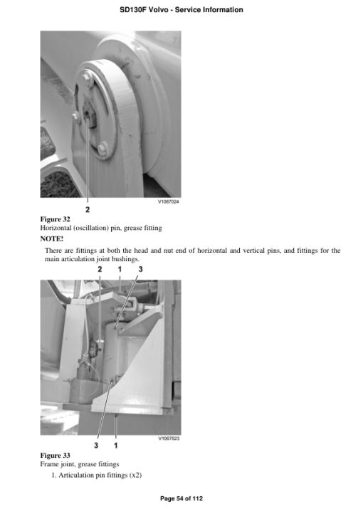 Volvo SD130F Soil Compactor Repair Service Manual - Image 4