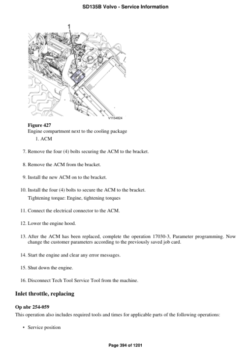 Volvo SD135B Soil Compactor Repair Service Manual - Image 3