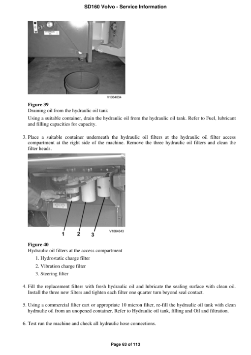 Volvo SD160 Soil Compactor Repair Service Manual - Image 4