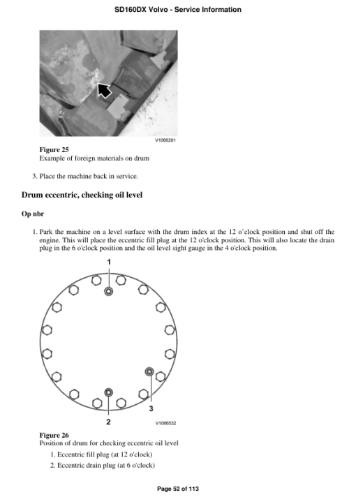 Volvo SD160DX Soil Compactor Repair Service Manual - Image 3