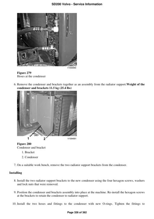 Volvo SD200 Soil Compactor Repair Service Manual - Image 5