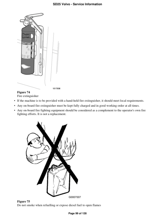 Volvo SD25 Soil Compactor Repair Service Manual - Image 4