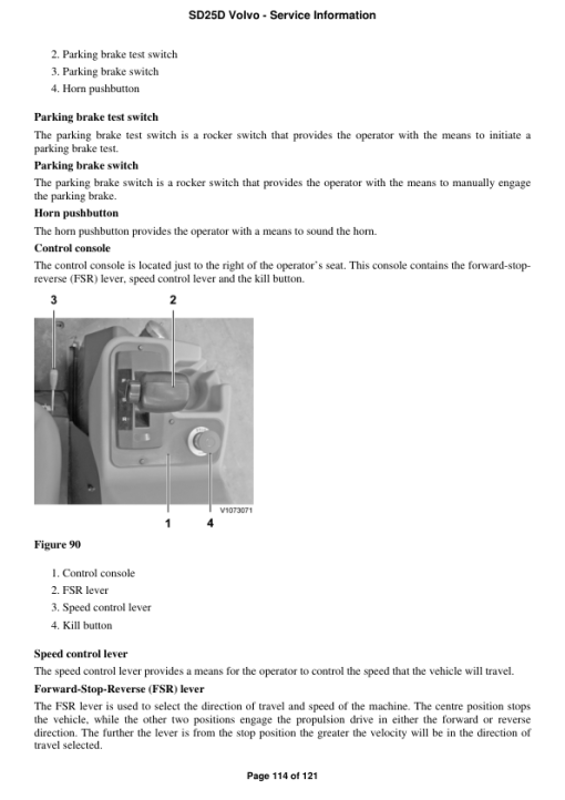 Volvo SD25D Soil Compactor Repair Service Manual - Image 2