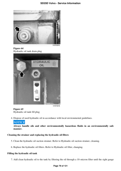 Volvo SD25D Soil Compactor Repair Service Manual - Image 5