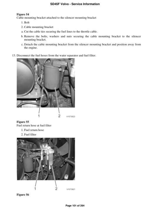 Volvo SD45F Soil Compactor Repair Service Manual - Image 2