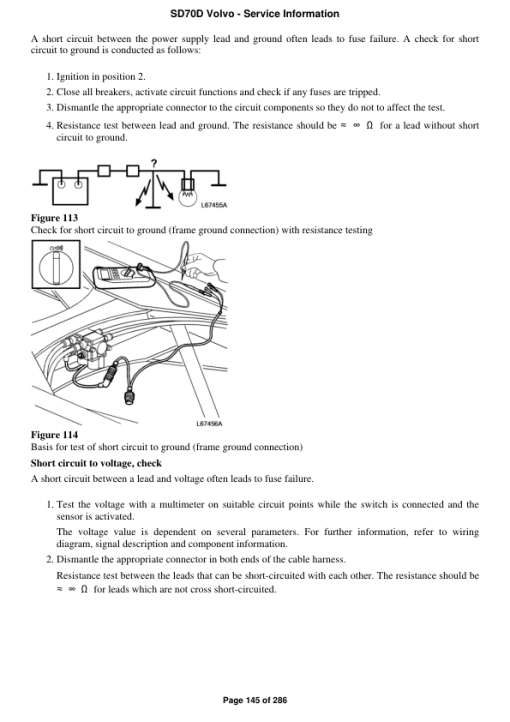 Volvo SD70D Soil Compactor Repair Service Manual - Image 3