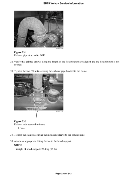 Volvo SD75 Soil Compactor Repair Service Manual - Image 3