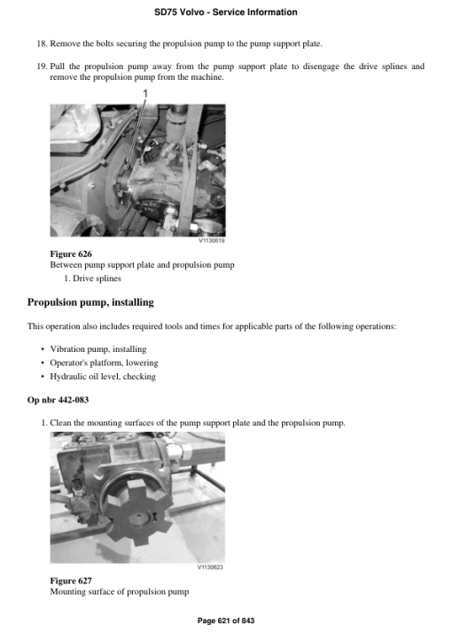 Volvo SD75 Soil Compactor Repair Service Manual - Image 4