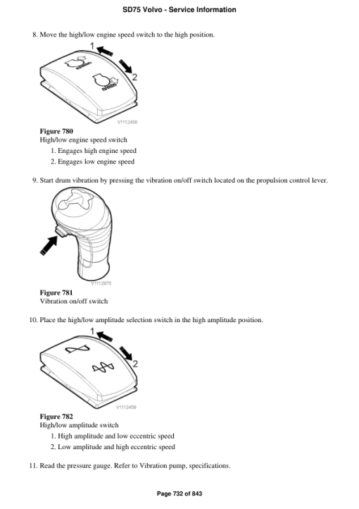 Volvo SD75 Soil Compactor Repair Service Manual - Image 5