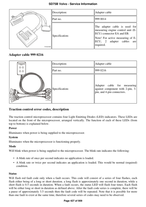 Volvo SD75B Soil Compactor Repair Service Manual - Image 3