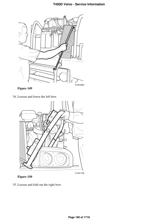 Volvo T450D Articulated Dump Truck Repair Service Manual - Image 3