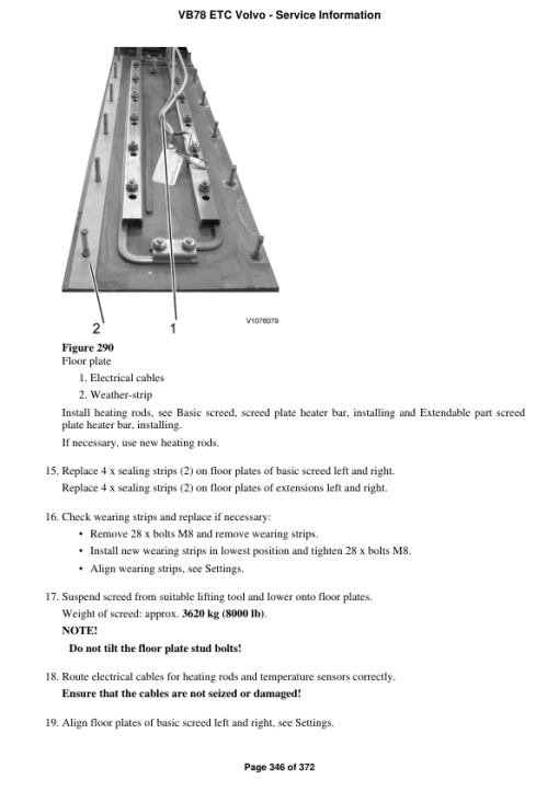 Volvo VB78 ETC Screeds Repair Service Manual - Image 2