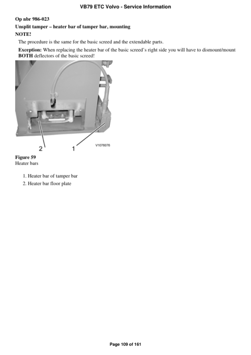 Volvo VB79 ETC Screeds Repair Service Manual - Image 2