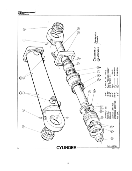 Koehring 24 Inch Multiple Tree Shear Felling Heads (SN 15001–) Parts Catalog Manual - WC21415391 - Image 3