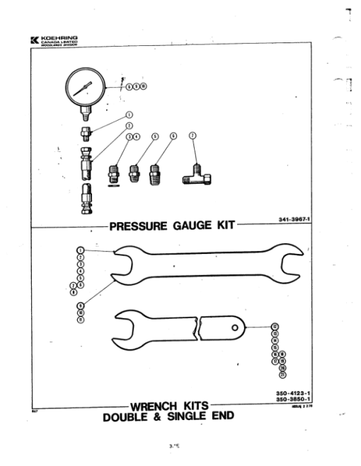 Koehring C266 Roll Delimber Attachments Parts Catalog Manual - WC2141559 - Image 4