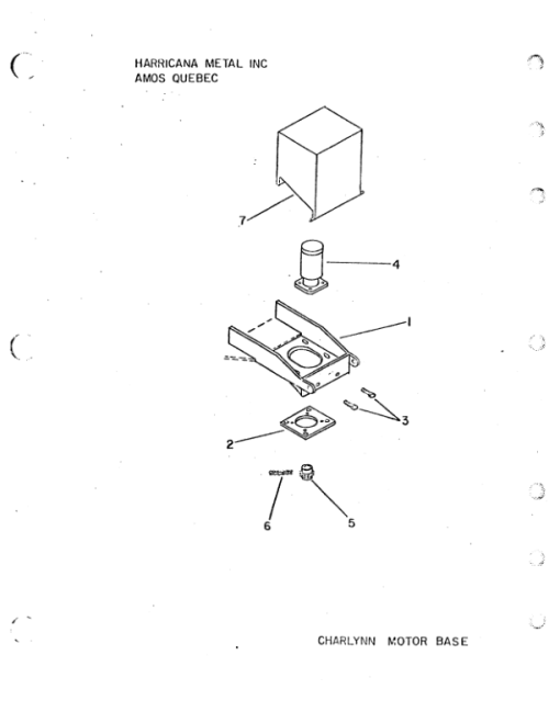 Koehring Waterous C366 Knuckleboom Loader Parts Catalog Manual - Image 2