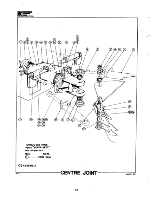 Koehring Waterous K440 Knuckleboom Loader Parts Catalog Manual - Image 2