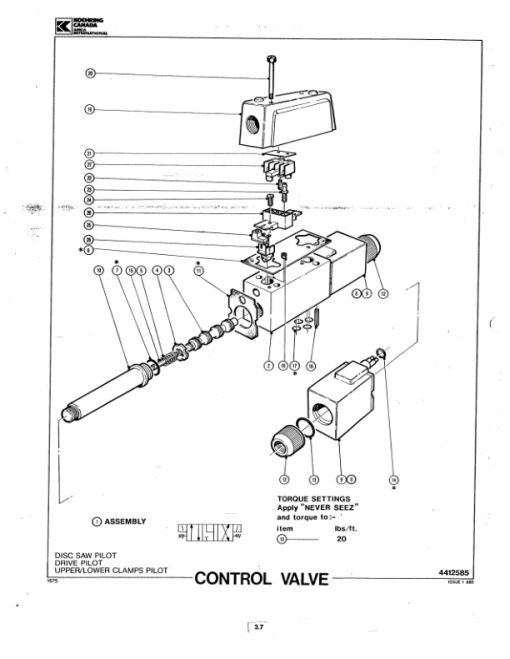 Koehring K2FF Forwarders (SN 40301 and Up) Parts Catalog Manual - WC2141594 - Image 2