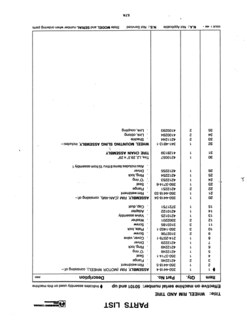 Koehring Waterous K525 Delimbers (SN 50101 AND UP) Parts Catalog Manual - WC2141619 - Image 3