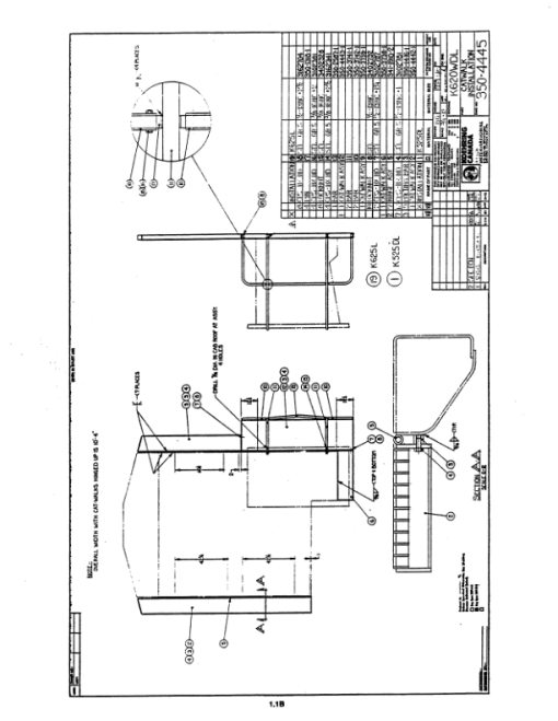 Koehring Knuckleboom Loader (SN 52317-) Parts Catalog Manual - Image 2