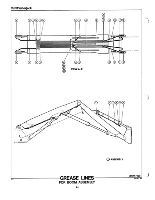 Timberjack 618 Tracked Feller Bunchers (SN 52701–52814) Parts Catalog Manual - WC21416261 - Image 2