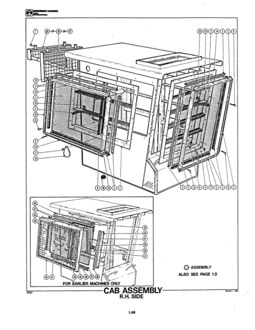 Timberjack 620ADL Delimbers (SN 52351-52653) Parts Catalog Manual - WC2141634 - Image 4