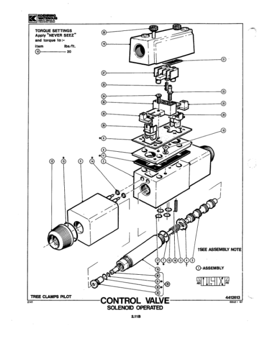 Koehring 20 Inch, 22 Inch (CAT. 227 - 180hp) Felling Heads Parts Catalog Manual - WC2141656 - Image 3