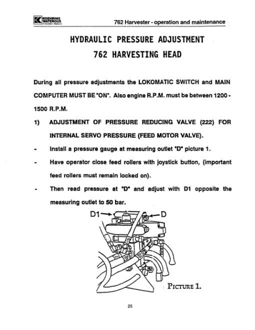 Koehring Waterous 762 Harvesting Heads with Lokomatic 90 (SN 1001-) Parts Catalog Manual - Image 3