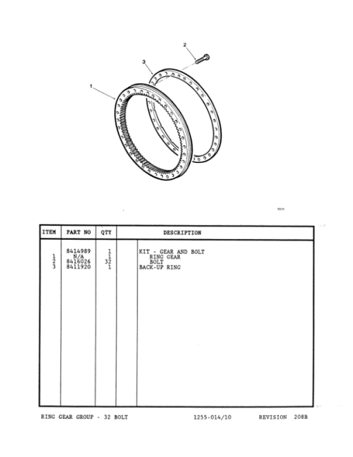 Timberjack C90 Delimbers (SN AA9044-AA9771) Parts Catalog Manual - WC299044 - Image 3