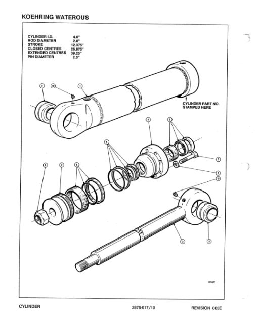 Koehring 22 Inch (Cypres) Felling Heads (SN 12960–12999 & 65001–65071) Parts Catalog Manual - Image 4