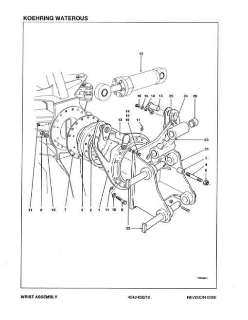 Koehring 20 Inch (Case 1187) Felling Heads (SN 63585-64149) Parts Catalog Manual - WC701411400 - Image 4