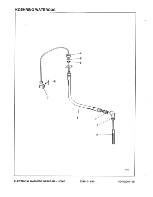 Koehring 746B (Hyundai) Felling Heads (SN 1305-1327 & 0012-0508) Parts Catalog Manual - WC701472900 - Image 3