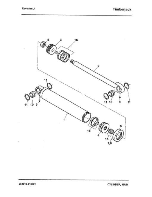 Timberjack 330, 430, 330A, 430A Knuckleboom Loader (SN CE1115-) Parts Catalog Manual - Image 4