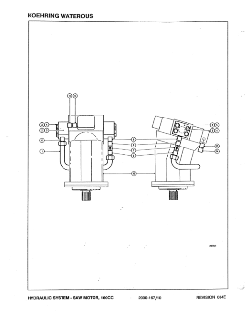 Koehring 18 Inch, 20 Inch (Tigercat) Felling Heads (SN 68280-970775 & 64150-970775) Parts Catalog Manual - Image 2