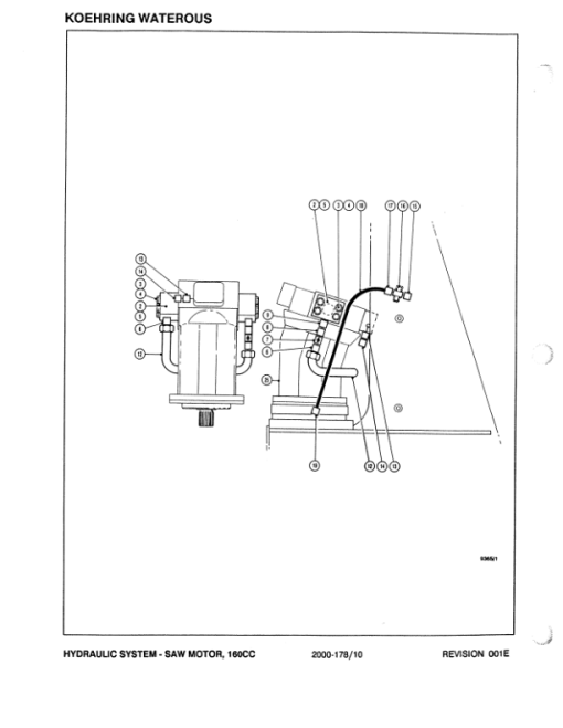 Koehring 20 Inch (Case 1187) Felling Heads (SN 64150-970775) Parts Catalog Manual - WC701556000 - Image 2