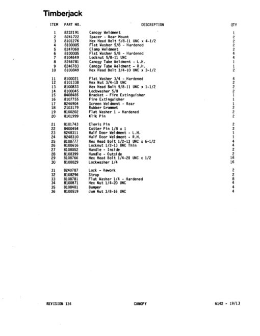 John Deere 230 GSEXM Forwarders (SN 792882-793744) Parts Catalog Manual - WC793531 - Image 2