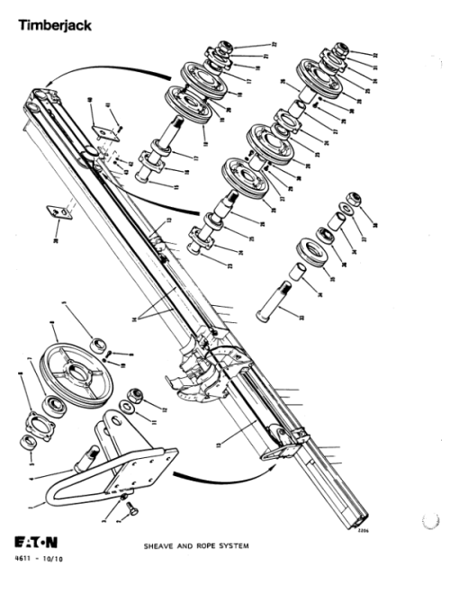 Timberjack 30FB, 30HAR, RW30, TJ30 Harvester Parts Catalog Manual - Image 3