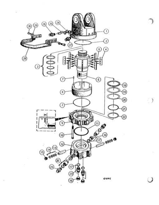 Timberjack 933, 933C Clambunk (SN 933123–933154) Parts Catalog Manual - WC933123 - Image 2