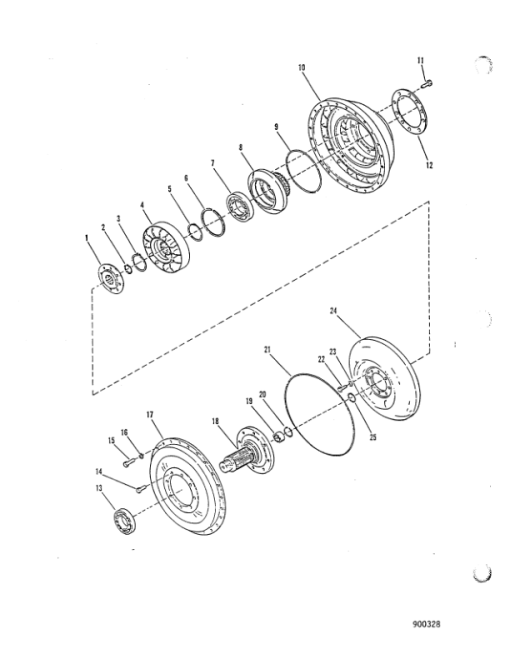 Timberjack 933, 933C Clambunk (SN 933123–933154) Parts Catalog Manual - WC933123 - Image 3