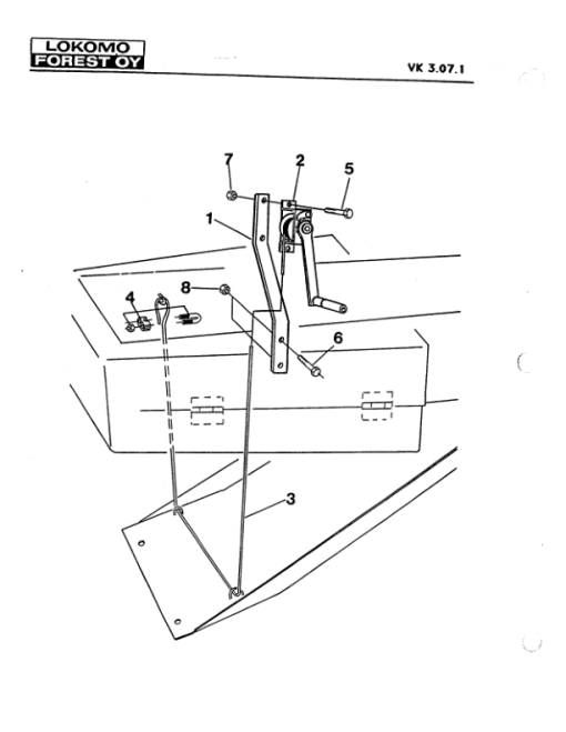 Timberjack 990 Wheeled Harvesters (SN 990000-990156) Parts Catalog Manual - WC990000 - Image 3