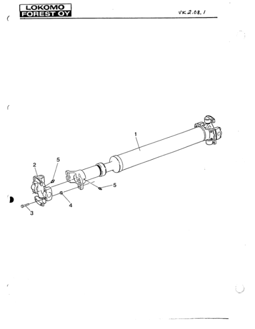 Timberjack 990 Wheeled Harvesters (SN 990000-990156) Parts Catalog Manual - WC990000 - Image 4